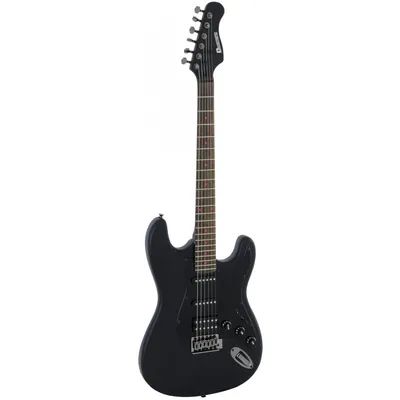 Produktbild von DIMAVERY ST-312 E-Gitarre, satin schwarz (26211275)
