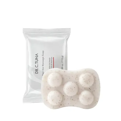 Productafbeelding van Dr. C. Tuna Paprika Massagezeep 110 g – Massagezeep met menthol en peelingeffect | Activerende verzorging voor een zachte huid