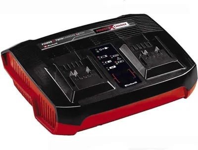 Produktbild von Original Einhell Ladegerät Power X-Twincharger 3A -Change (Li-Ion, gleichzeitiges Laden von 2x 18V Akkus