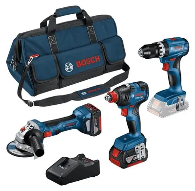 Image de Pack 3 outils 18V (2x5.0Ah) dans un sac - BOSCH 0615990N35