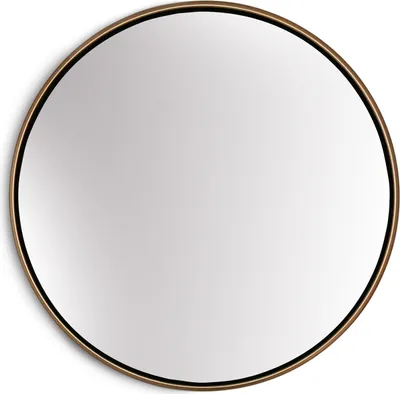 Produktbild von Fournier Wandspiegel Metallrahmen rund 58,8 x 58,8 cm