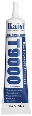 Image de Avizar, colle T9000 58 ml pour la réparation de la vitre arrière des smartphones et tablettes, transparente