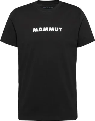 Produktbild von Mammut Core T-Shirt Men Logo - 100% Baumwolle, Farbe:black, Größe:M