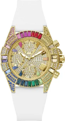 Produktbild von Guess Damen Uhr Armbanduhr TRUE GW1047L2 Silikon