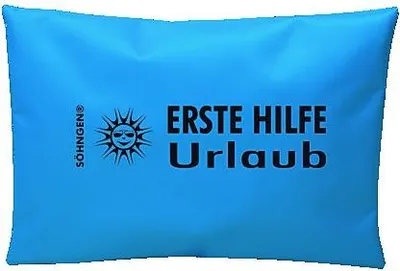 Produktbild von Söhngen Erste Hilfe Set Urlaub mit Inhalt, Farbe blau, Verbandsmaterial