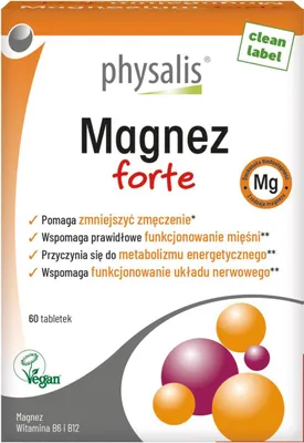 MAGNEZ FORTE 60 TABLETEK - PHYSALIS
