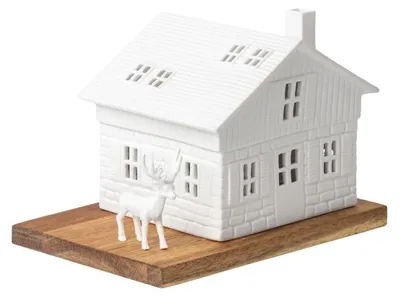 Productafbeelding van Räder Dekoratives Haus im rustikalen Berghütten-Leuchtturm-Design für Wintergärten