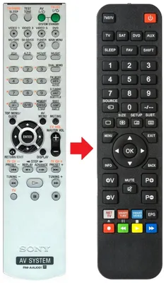 Produktbild von Fernbedienung passend für SONY STR-DE598