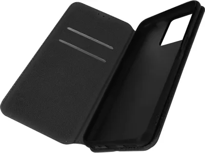 Produktbild von Avizar, Kunstleder Cover Classic Edition für Oppo A77, Schwarz
