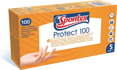 Produktbild von SPONTEX Schutzfolie. S, 100 ks