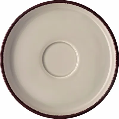 Immagine prodotto di Rosenthal Kombi-Untertasse Profi Casual Shell Porzellan Grau-Braun 10660-405404-14771