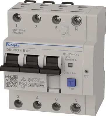 Immagine prodotto di Doepke FI/LS-Kombination DRCBO 4 B16/0.03/3N-B SK (9948104)
