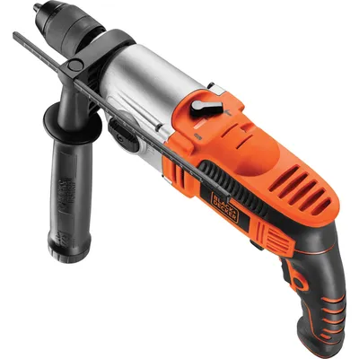 Immagine prodotto di Trapano a percussione Black+decker 850w a 2 velocità in valigetta kr8542k