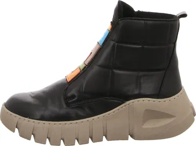 Imagen del producto de Gemini: Botas de mujer, color negro, con cremallera, para uso casual