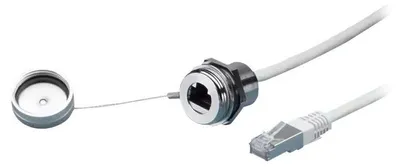 Produktbild von Rittal Schnittstellen-Verlängerung mit Wandanschluss, RJ 45