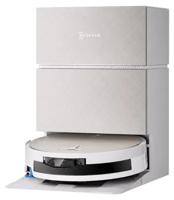 Produktbild von Ecovacs X12 PRO OMNI, Beutellos, Weiß, Rund, Ladend, Mop washing, Purification, 1000 m²