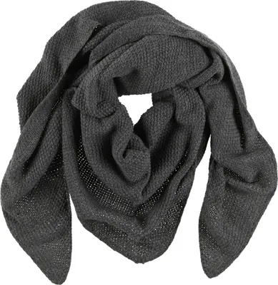 Produktbild von XXL Schal Damen Stricktuch Dreiecksschal Winterschal Grau
