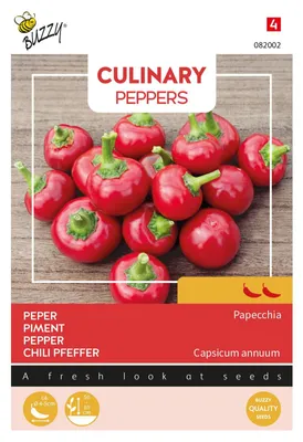 Produktbild von Paprika Pappecchia | Paprikasamen von Buzzy Seeds