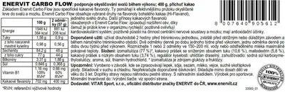 Obrázek produktu pro Enervit Carbo Flow, 400 g, kakao