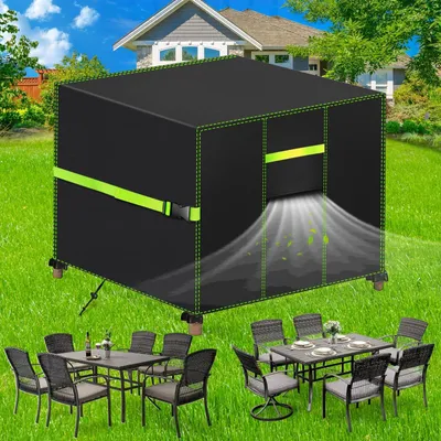 Imagen del producto de Funda impermeable para muebles de jardín 420D Oxford