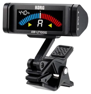 Productafbeelding van Gitaartuner - Clip-tuner - 60 x 60 x 55 mm - Zwart