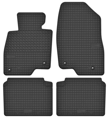 Zdjęcie produktu dla Dywaniki gumowe do Mazda 6 GJ III 2012-2024 (sedan/kombi) – 4 szt., czarne, dopasowane – Wielganizator SolidTread