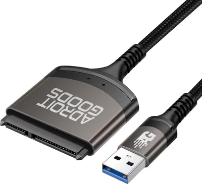 Obrázok produktu pre AdroitGoods Adaptér kábla Sata na Usb-A 3.0 - Rozšírenie pevného disku - konektor