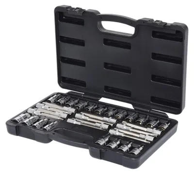 Obrázek produktu pro KS TOOLS 1/2" CHROMEplus Bit-Stecknuss-Satz 32-tlg. 918.1752