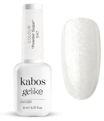 Produktbild von Kabos UV Nagellack Hybrid Gelike 047 Powder Sugar 8ml