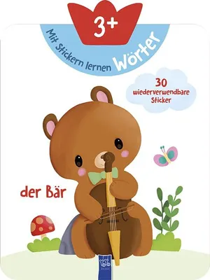 Obrázok produktu pre Mit Stickern lernen 3+ (Wörter)