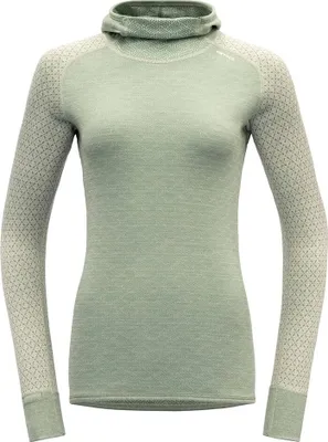 Produktbild von Devold KVITEGGA MERINO 230 HOODIE WMN RAW WHITE XS
