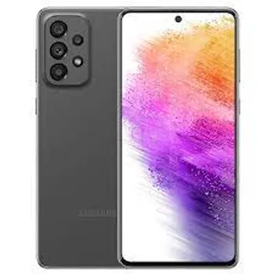 Imagen del producto de Samsung Galaxy A73 5G DS, 8GB de RAM, 128GB de almacenamiento - Color gris, versión para el mercado europeo