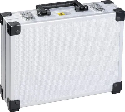 Produktbild von Allit Werkzeugkoffer AluPlus Tool L 36 silber 11L ohne Inhalt