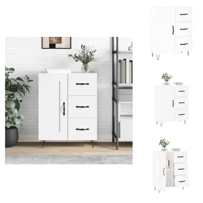 Produktbild von vidaXL Sideboard Weiß 69,5x34x90 cm Holzwerkstoff -  Sideboards