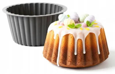 Produktbild von porcello Silikon-Mini-Gugelhupf-Form Airfryer 19-13 cm