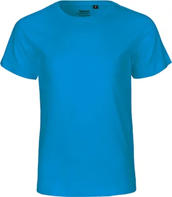 Image de T-shirt neutre à manches courtes pour enfants