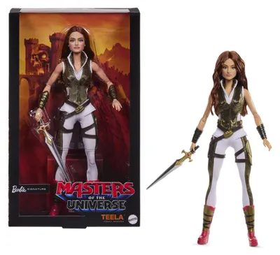 Produktbild von Barbie Signature Teela-Sammelpuppe in MOTU-Filmmode, Modepuppe, Weiblich, 6 Jahr(e), Junge/Mädchen, 320 mm, Mehrfarbig