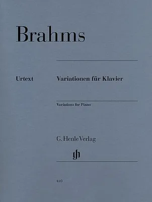 Immagine prodotto di Brahms, Johannes - Variationen für Klavier