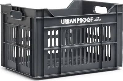 Produktbild von skrzynka rowerowa Recykling 30 litrów polipropylen popielaty