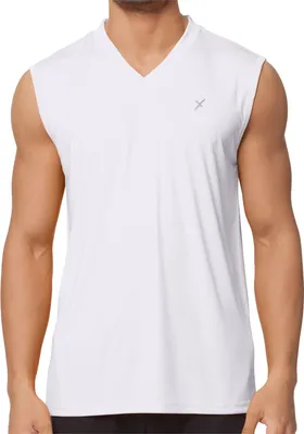 Produktbild von CFLEX Herren Sport Shirt Fitness Muscle-Shirt Sportswear Collection - Weiß M