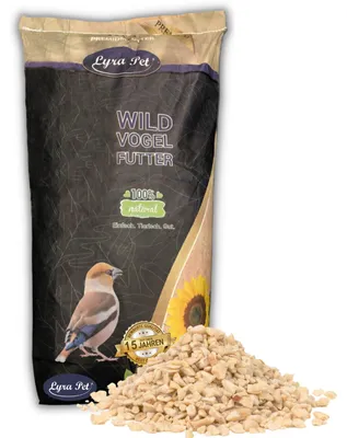 Produktbild von 25 kg Lyra Pet® Erdnusskerne weiß gehackt