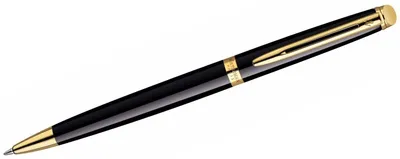 Image de WATERMAN Stylo à bille H'misphre, Laque noire G.C.