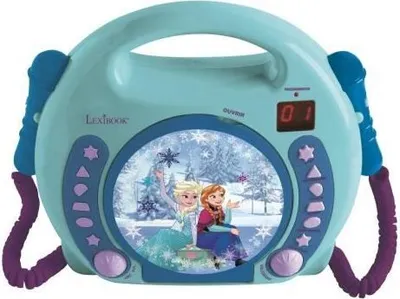 Obrázok produktu pre Prenosný prehrávač CD s 2 mikrofónmi Snow Queen
