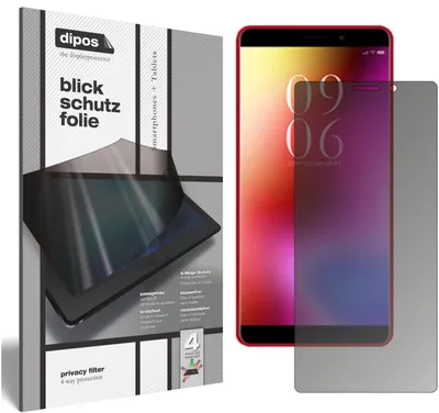 Produktbild von Schutzfolie für Elephone A3 Blickschutzfolie matt Folie Display Schutz dipos