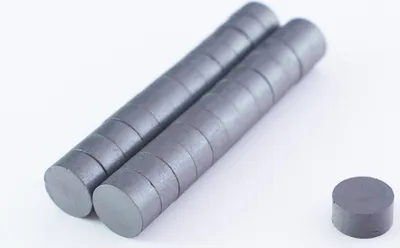 Produktbild von Ferritischer Zylindermagnet 10 x 5 mm  100 Stück F30