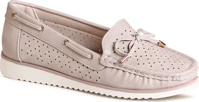 Produktbild von topschuhe24 2990 Damen Komfort Slipper Ballerina Schleife, Farbe:Beige, Größe:38 EU
