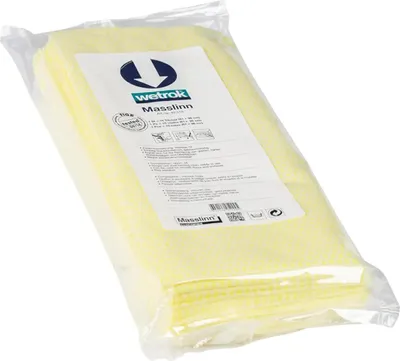 Produktbild von Wetrok Masslinn Staubbindetuch Gelb ölimprägniert : 61x96 cm Größe: 61x96 cm