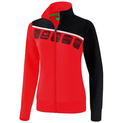 Obrázek produktu pro Erima 5-C Presentation Jacket Women - Červená / Černá / Bílá