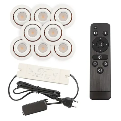 Produktbild von Olucia - RONA - Einbaustrahler für Veranda – Weiß – 8 Watt