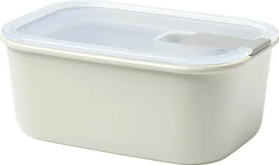 Produktbild von Mepal – Frischhaltedose EasyClip – Schüssel mit Deckel & Klickverschluss – Geeignet für Mikrowelle, Dampfgarer, Kühl- und Gefrierschrank – Luftdicht & auslaufsicher – 700 ml – Nordic white